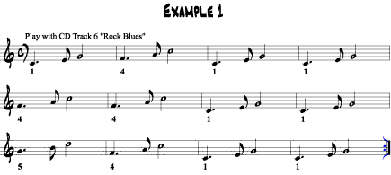  Blues Music Example 1